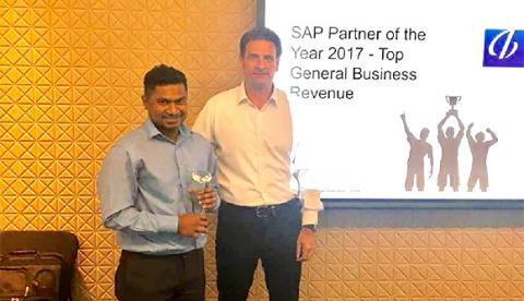 ABeam Malaysia received a SAP Partner of The Year 2017