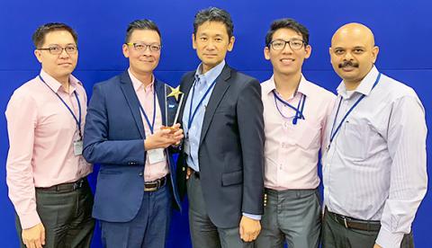 ABeam Singapore received a SAP Highest DRS Revenue 2018 Award
