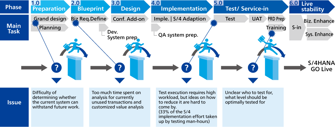 Process issues in SAP S/4HANA® Migration