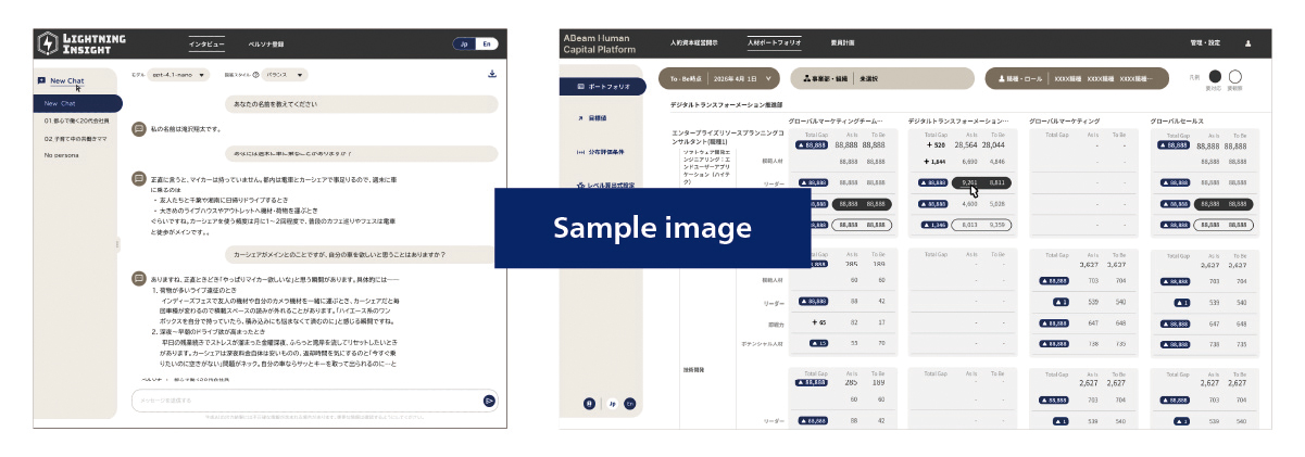 Figure 3. Examples of Applications Created Using Our Design System