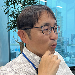 事業支援本部 経理グループ ソリューションチーム 専門部長 西田 暁洋 氏