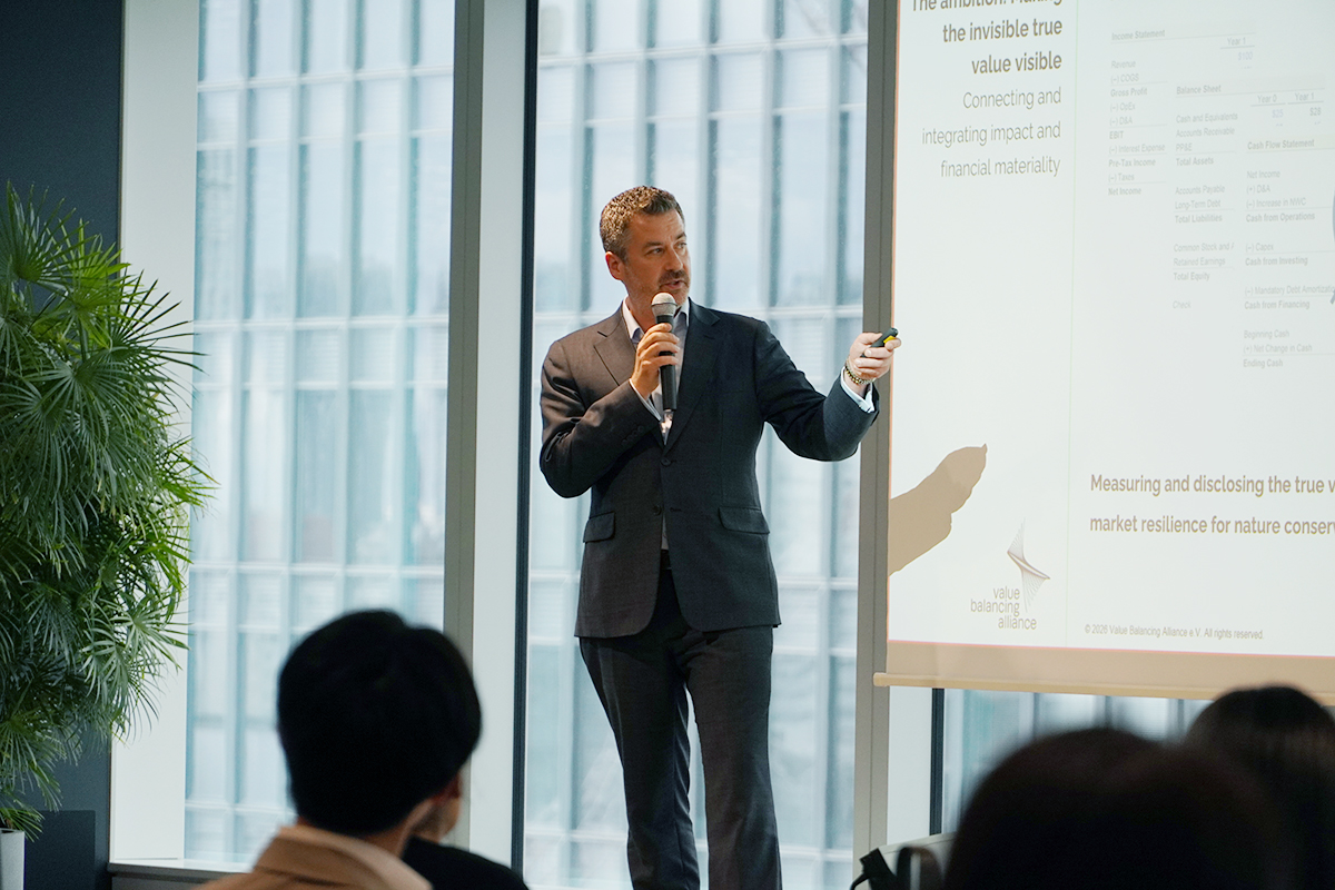Value Balancing Alliance e.V. CEO クリスチャン・ヘラー氏