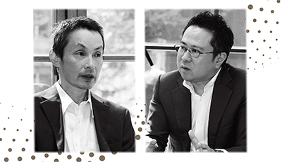 近藤正規 氏と大村泰久 氏