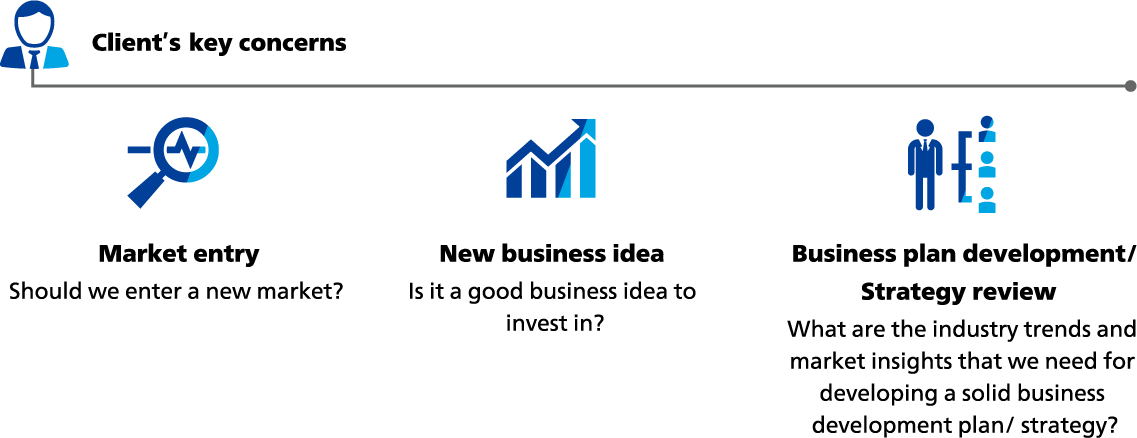 Insightful researches to support strategic business decision-making