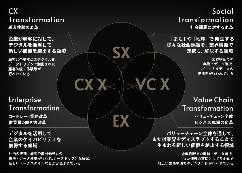 DXの"Vision"を実現するための道筋"Senario（シナリオ）"