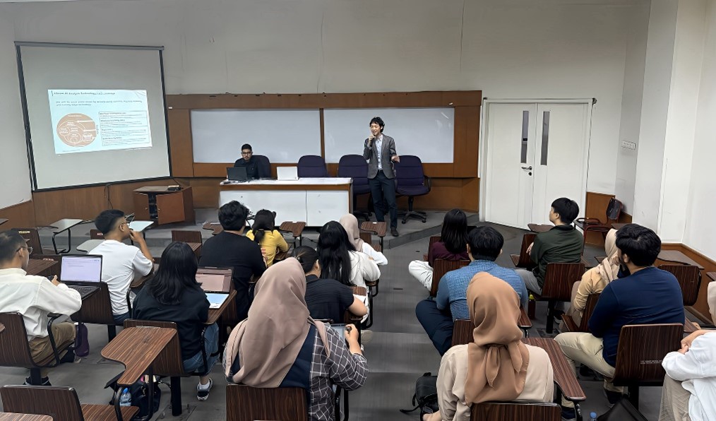 インドネシア国立バンドン工科大学・大学院（ITB）にて将来のデータ分析コンサルタント人材を育成する寄付講座を開催