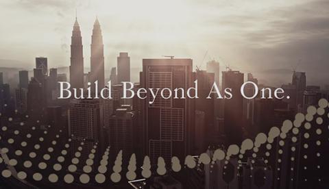 New corporate brand "Build Beyond As One."