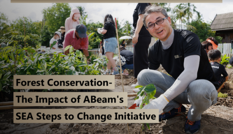 ABeam Consulting (Thailand) Empowers Team for Forest Conservation through SEA Steps to Change Initiative