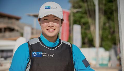 Another qualification by Team ABeam to represent Japan in Rio - Ms.Manami Doi at Women’s Sailing Laser Radial Class