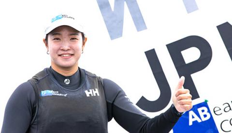 Manami Doi, vận động viên đua thuyền buồm đại diện cho ABeam đạt điều kiện tham dự Thế vận hội Olympic ở Tokyo
